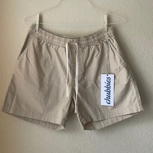 NWT Chubbies Khaki Shorts - 5”